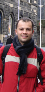 Alex in Edingburgh, March 2007